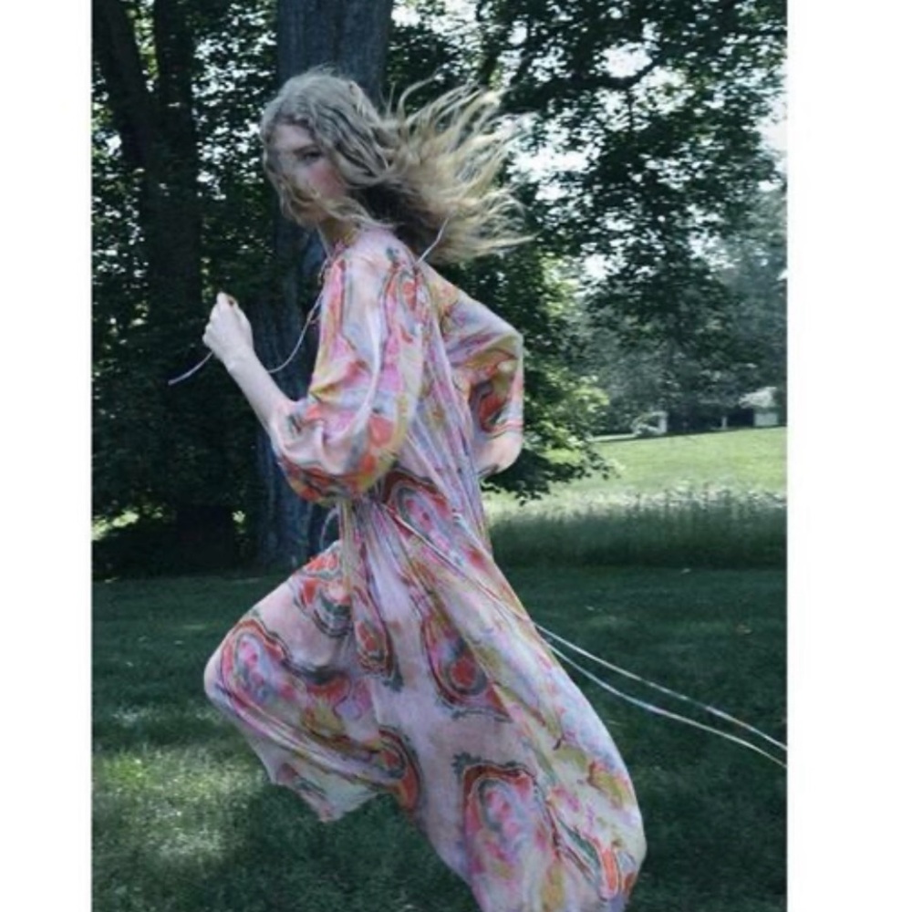 PRINTED MIDI DRESS ZW COLLECTION
MULTICOLORED. SIZE MEDIUM - Picture 3 of 7